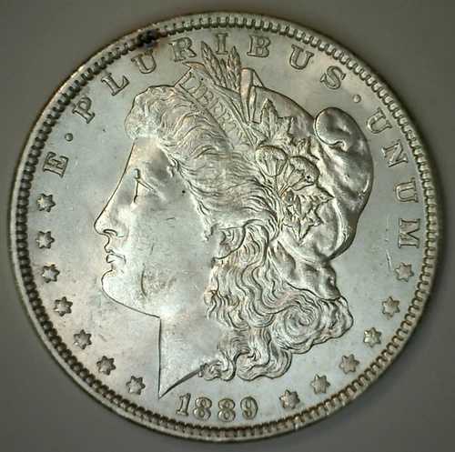 1889年 モルガン銀貨 オーストラリアドル 1ドル 米国型コイン ほぼ未使用