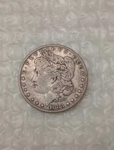 アメリカ 1ドル、モルガン銀貨 1883年。VF