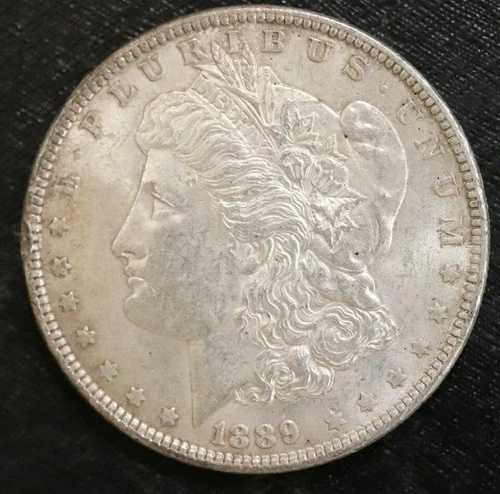 1889-P モルガン銀貨 BU L1MG