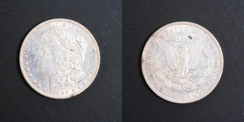 1896-P モルガン銀貨