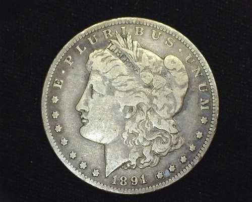 HS&C: 1891 O モルガン・ダラー F - 米国コイン