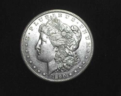 HS&C: 1890 S モルガン ダラー AU - 米国コイン