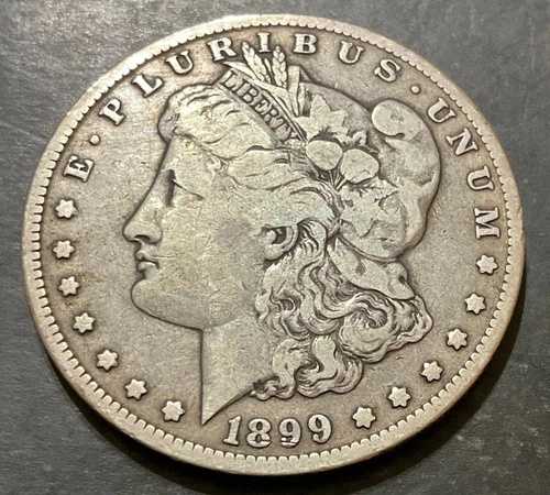 1899-O モルガン・ダラー 1ドル 希少 ベター・デイト エステート・コレクション シルバー b915