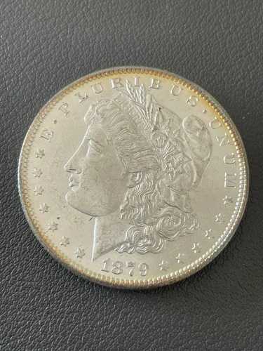 1879年 S モーガン銀貨 未流通 (A33)