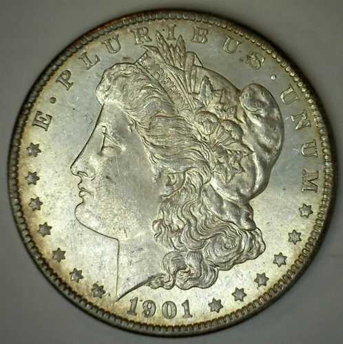 1901年 O モーガン銀貨 BUドル 1ドル 未流通コイン ニューオーリンズ造幣局