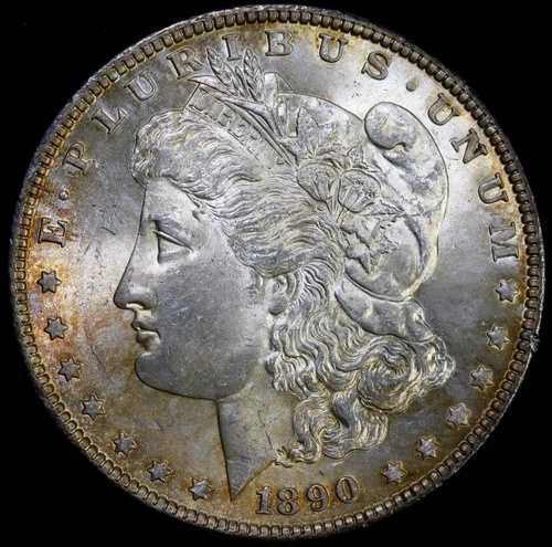1890年 1ドル モルガン銀貨 ~ 未流通品 US#208