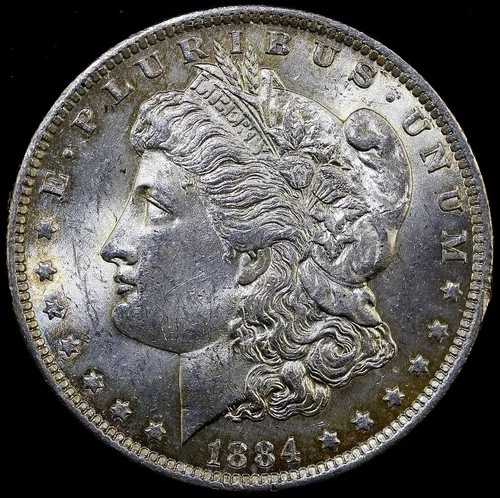 1884-O 1ドルモルガン銀貨 ~ チョイス・バイ・アンサーキュレート #5