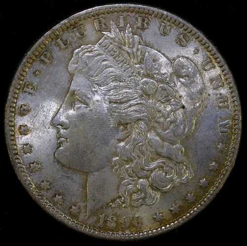1890年 モルガン銀貨 1ドル BU 未流通 90%銀 #A55