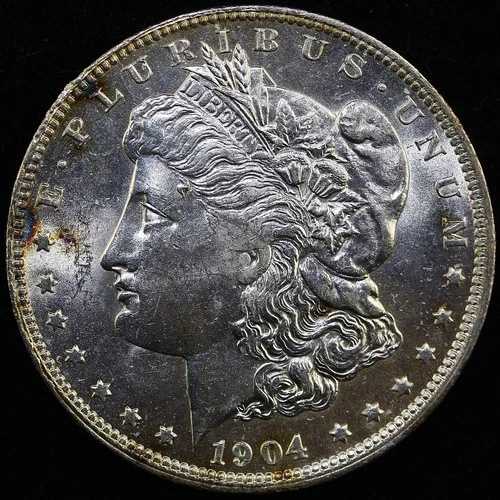 1904-O 1ドルモルガン銀貨 ~ チョイス・バイ・アンサーキュレート #8