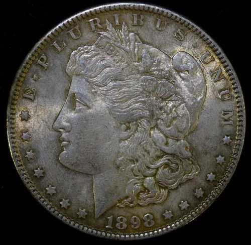 1898年 モルガン銀貨 1ドル BU 未流通 90%銀 #A58 40,755円