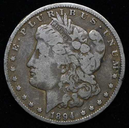 1894-O 1ドルモルガン銀貨 ~ 90% 銀 #F3