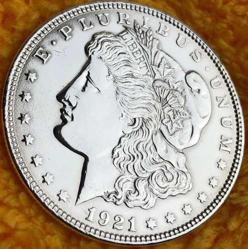 1921-P モルガン銀貨 非常に素晴らしい 細部までこだわった 125