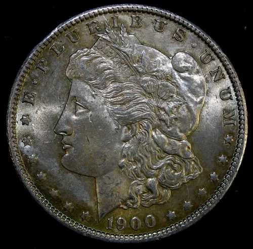 1900年 1ドル モルガン銀貨 BU 未流通 #E4
