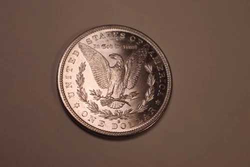 1882年 モルガン銀貨、ブリリアントアンサーキュレート、サンフランシスコ造幣局