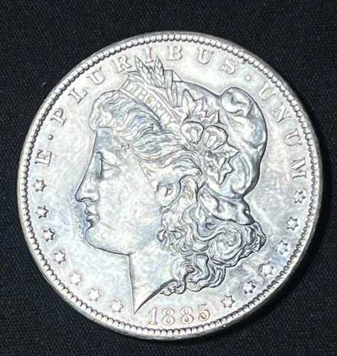 1885 O Morgan S$1 ~ 90% 銀 ~ 本物の米国コレクター/投資用コイン