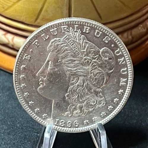 シャープ?1896年 P モルガン S$1?90% シルバー?ハイブック?米国コレクター/投資コイン