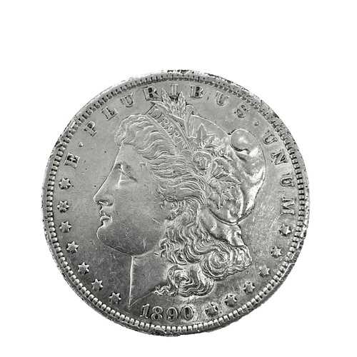 1890-S モルガン・ダラー XF/AU 90% 銀 1 ドル US コイン # 696 38,610円