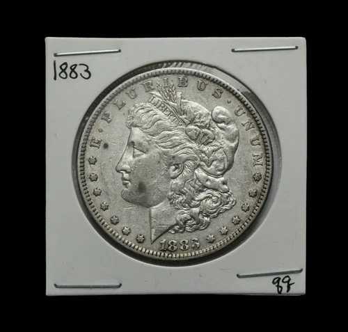 フィラデルフィア造幣局発行の1883年モルガン銀貨