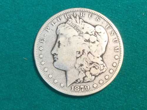 1879-S 裏面、良好な状態のトップ100ヴァム・モーガン銀貨78枚