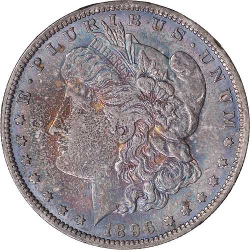 1896-O 1ドルモルガン銀貨 ~ XF