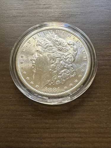 1881-S 1ドルモルガン銀貨