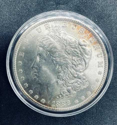 素晴らしい1888年モルガン銀貨 - 非常に素晴らしいコイン、、、高品位 38,610円