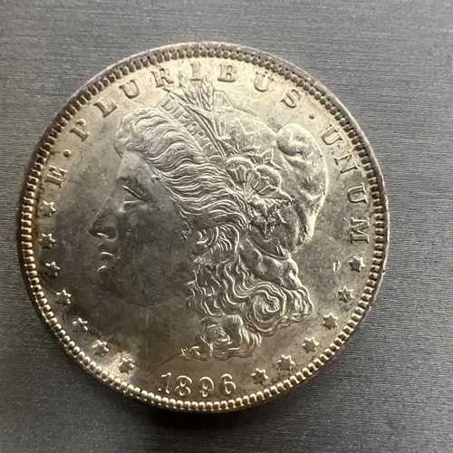 1896年 P $1 モルガン銀貨 #875