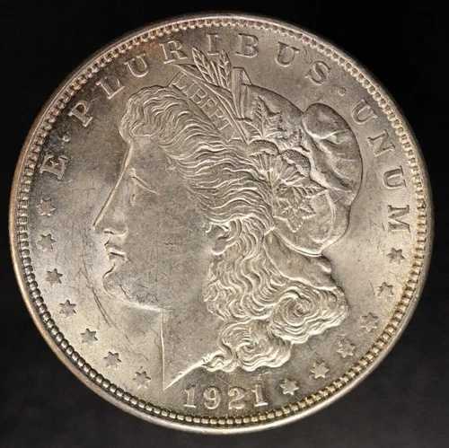 1921年 モーガン銀貨 - 古いコレクションから新品 - ロット AA-5329