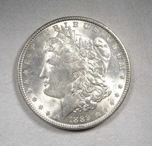 1889年 銀モルガンドル AUコイン AP931