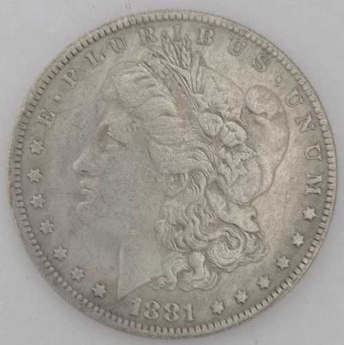 1881年モルガン銀貨