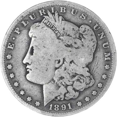 1891 O モルガン・ダラー 良品 写真参照 Z894