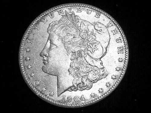 1904-O モルガン・ダラー --- 非常に優れた未使用品