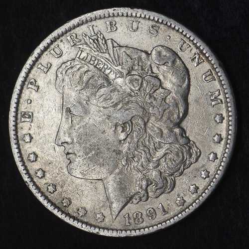 1891-P モルガン銀貨 1ドル - コインジャント -