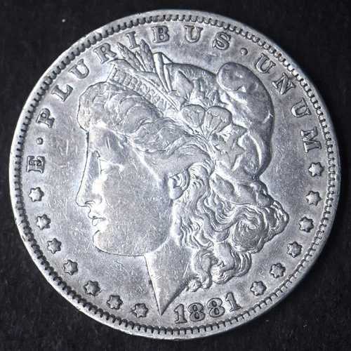 1881-P モルガン銀貨 1ドル - コインジャント -