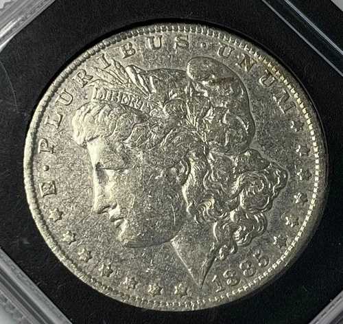 1885年-O モルガン銀貨 - 銀90%