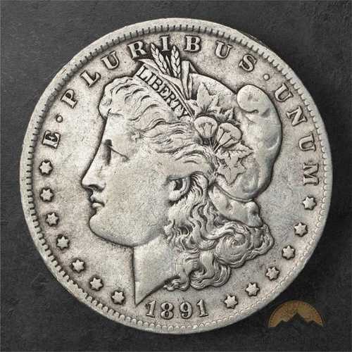1891-O モルガン銀貨 1ドル - ニューオーリンズ