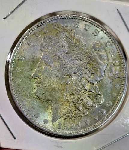 1921年 P モルガン シルバー ダラー AU - トーン 38,610円