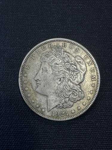 1921年 P モーガン シルバー ドル - 流通状態の良好な米国コレクター向けコイン。画像をご覧ください。