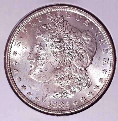 1885-P モルガン銀貨 フィラデルフィア造幣局 未流通 $1 #047