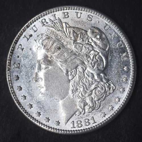 1881-S「ハイグレード」モルガン銀貨 1ドル - COINGIANTS -