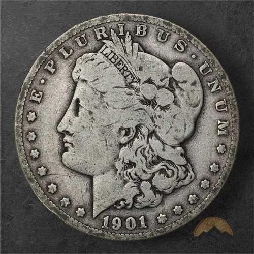 1901-S モルガン銀貨 1ドル - サンフランシスコ