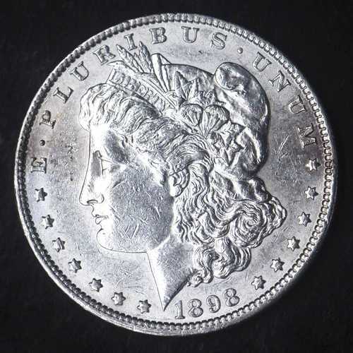 1898-P「ハイグレード」モルガン銀貨1ドル - COINGIANTS -