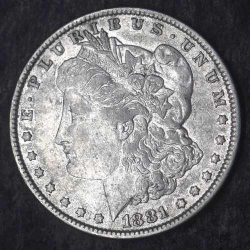 1881-P モルガン銀貨 1ドル - コインジャント -
