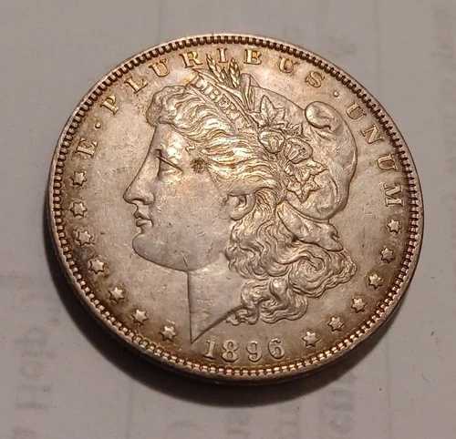 1896年 P モルガン銀貨 - 素晴らしいコイン - フィラデルフィア造幣局