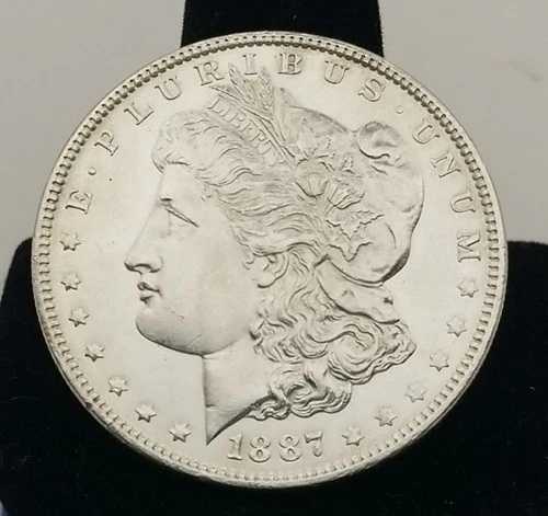 1887-P モルガン銀貨 #4657