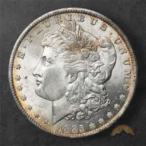 1885-O モルガン銀貨 1ドル - ニューオーリンズ