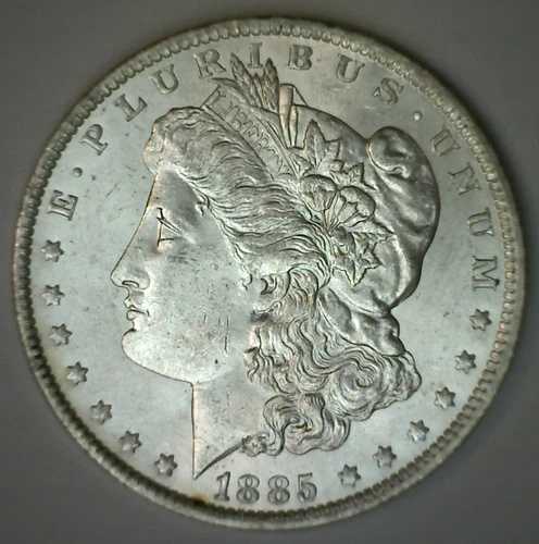 1885年 O モルガン銀貨 未流通ドル ニューオーリンズ