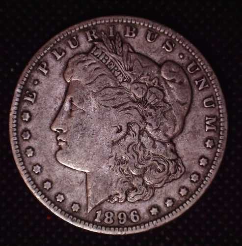 1896-O モルガン銀貨 ベターデート $1 #055
