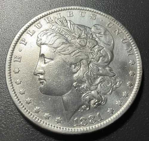 1881年モルガン銀貨