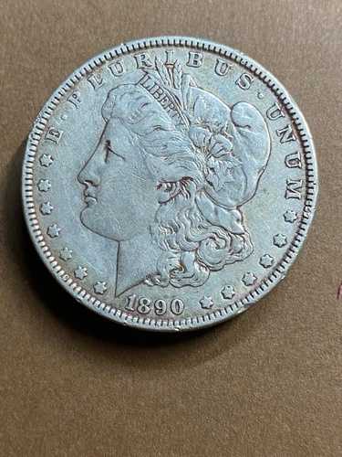 1890-P 1ドルモルガン・ダラー銀貨